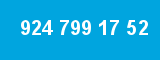 924 799 17 52 924 799 17 52